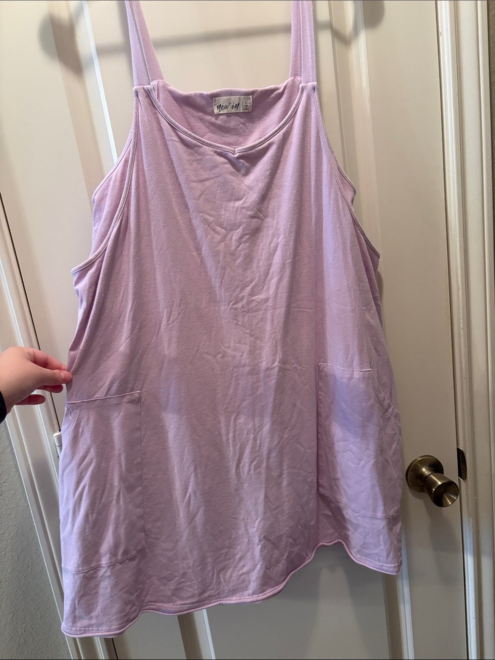 New In Lavender dress with pockets